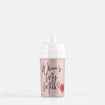 Sippy Cup- Strawberry Milk