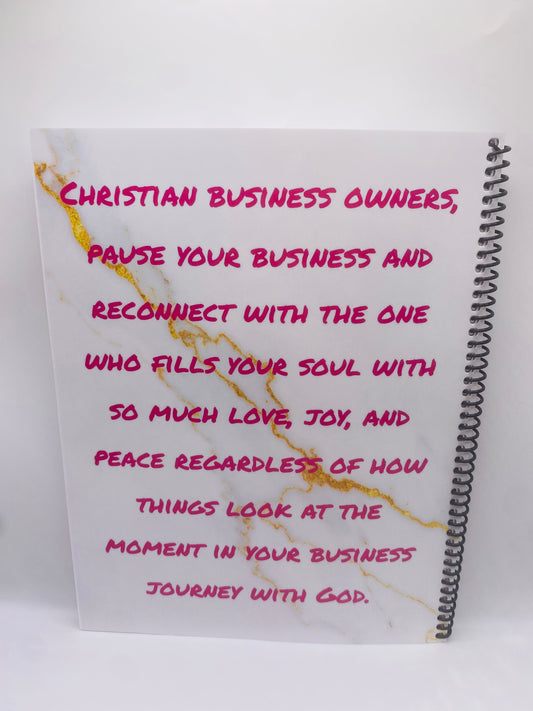 Pause Your Business And Reconnect With God- Coloring Book