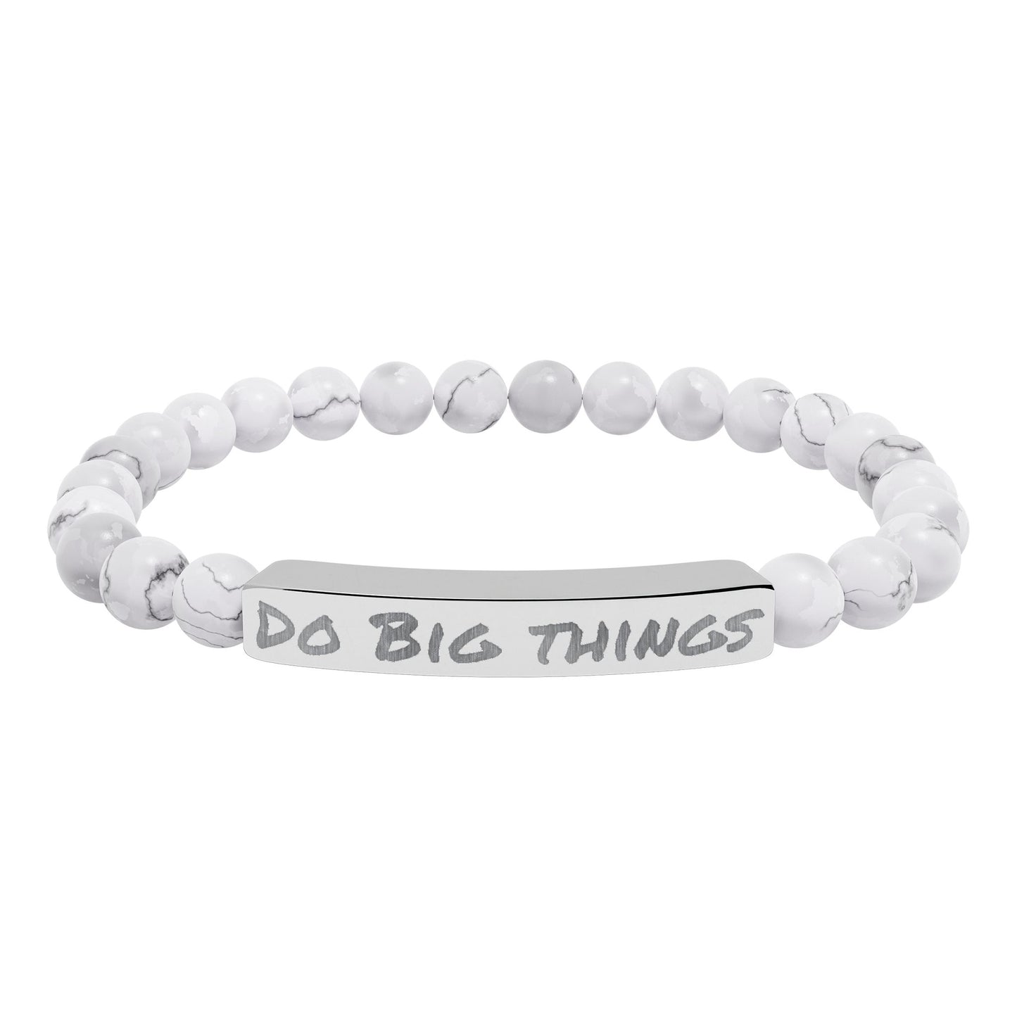 Natural Stone Bracelet- Do Big Things