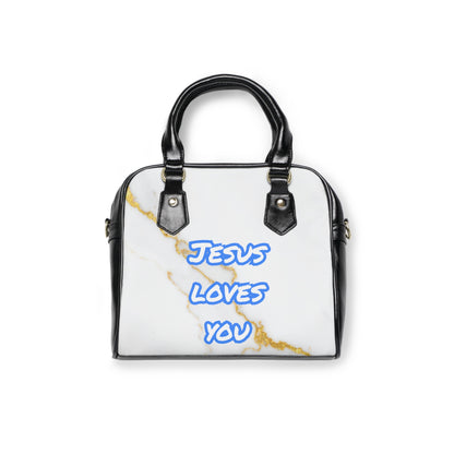 Jesus Handbag- Blue