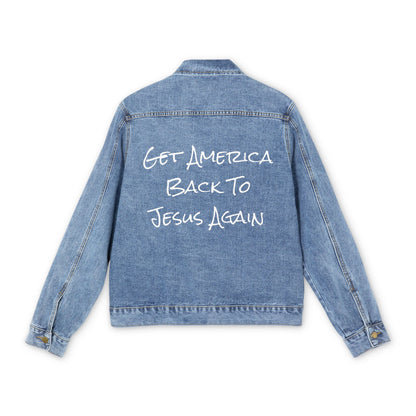 GABTJA Denim Jacket For Men