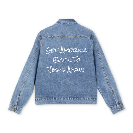 GABTJA Denim Jacket For Men