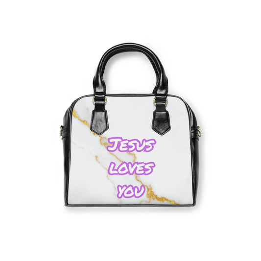 Jesus Handbag- Lavender