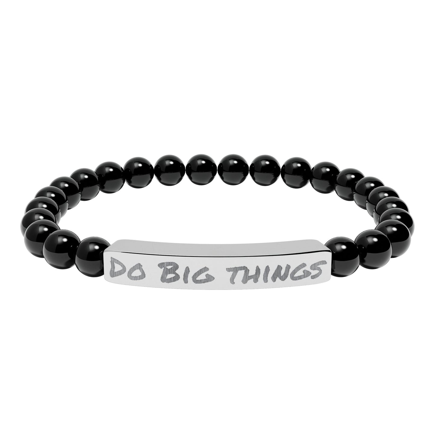 Natural Stone Bracelet- Do Big Things