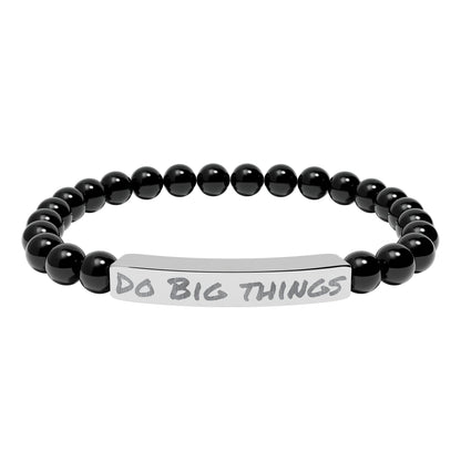 Natural Stone Bracelet- Do Big Things