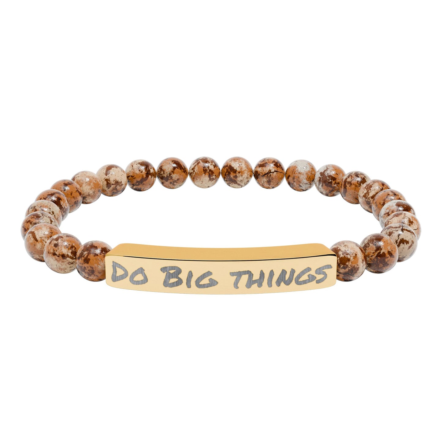 Natural Stone Bracelet- Do Big Things