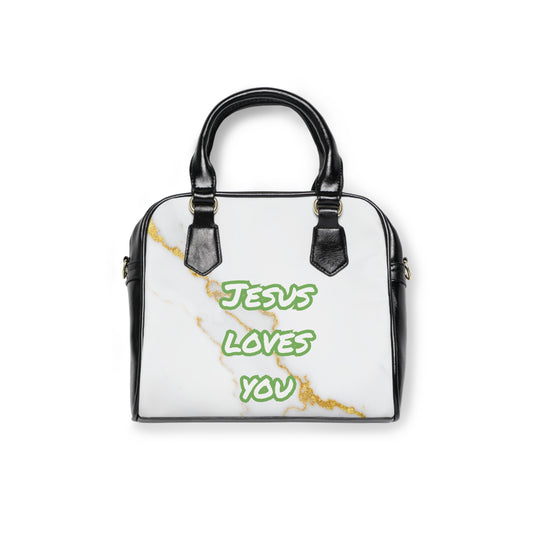 Jesus Handbag- Olive