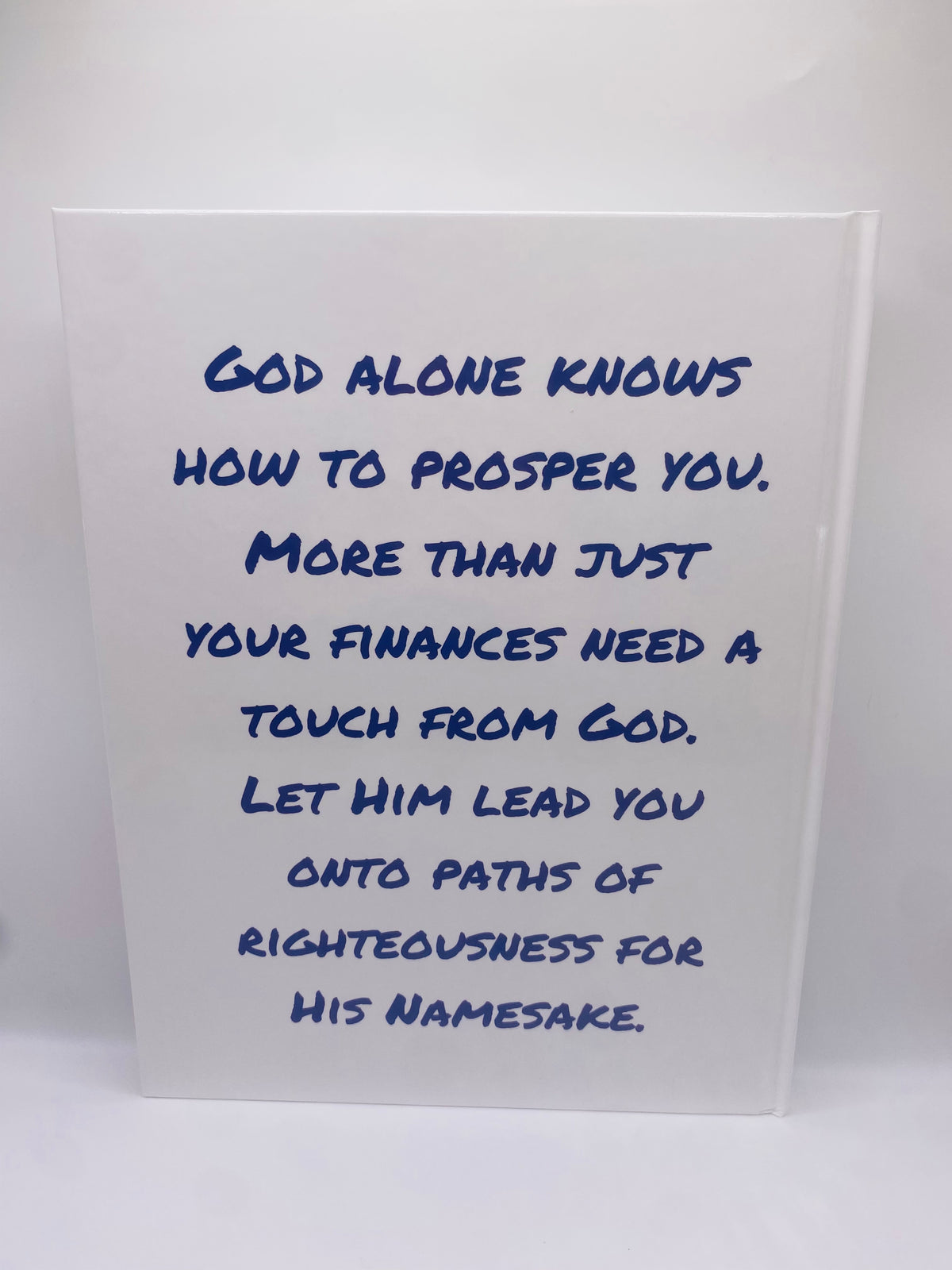 Prospering On Purpose- Hardcover Book