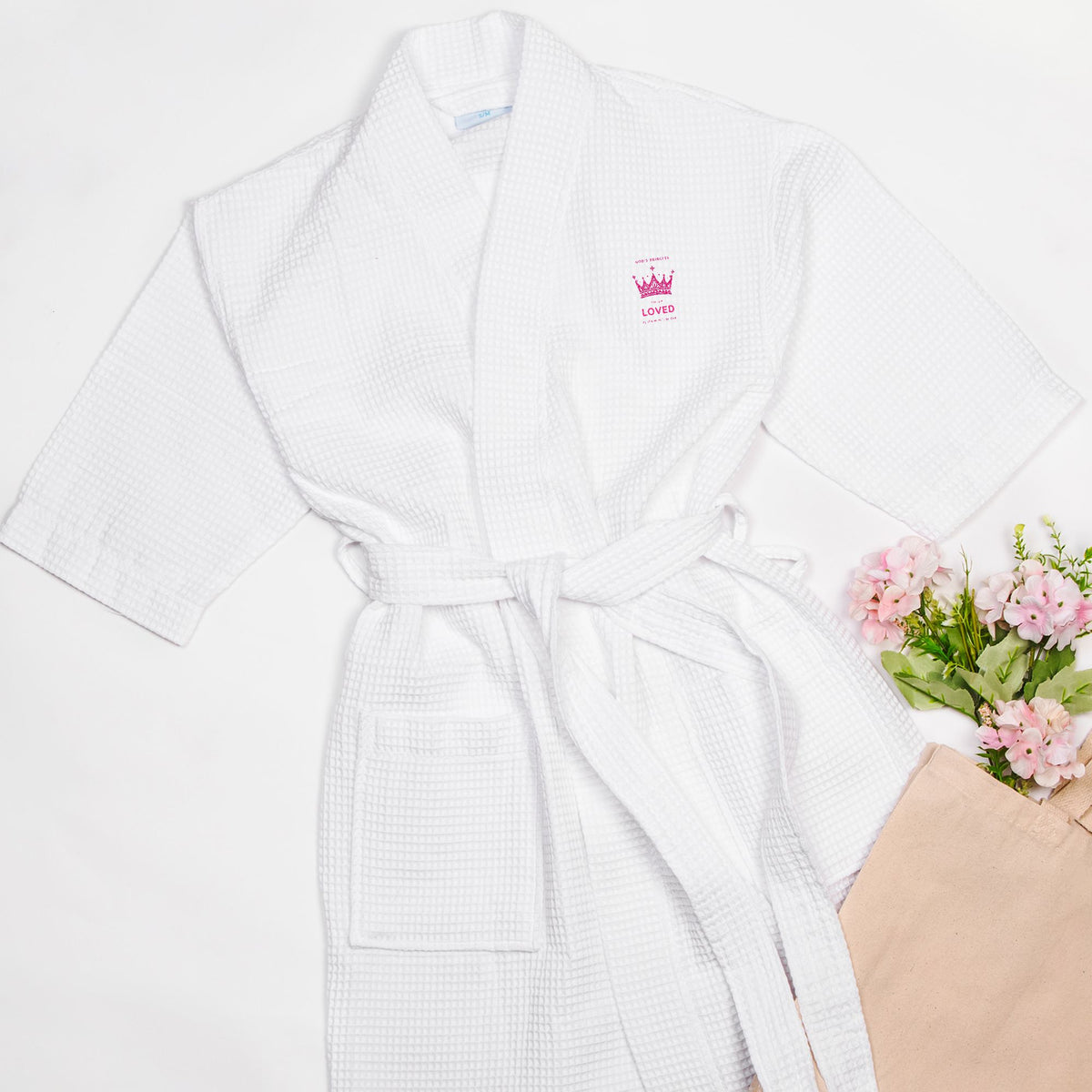 God's Princess Waffle Robe