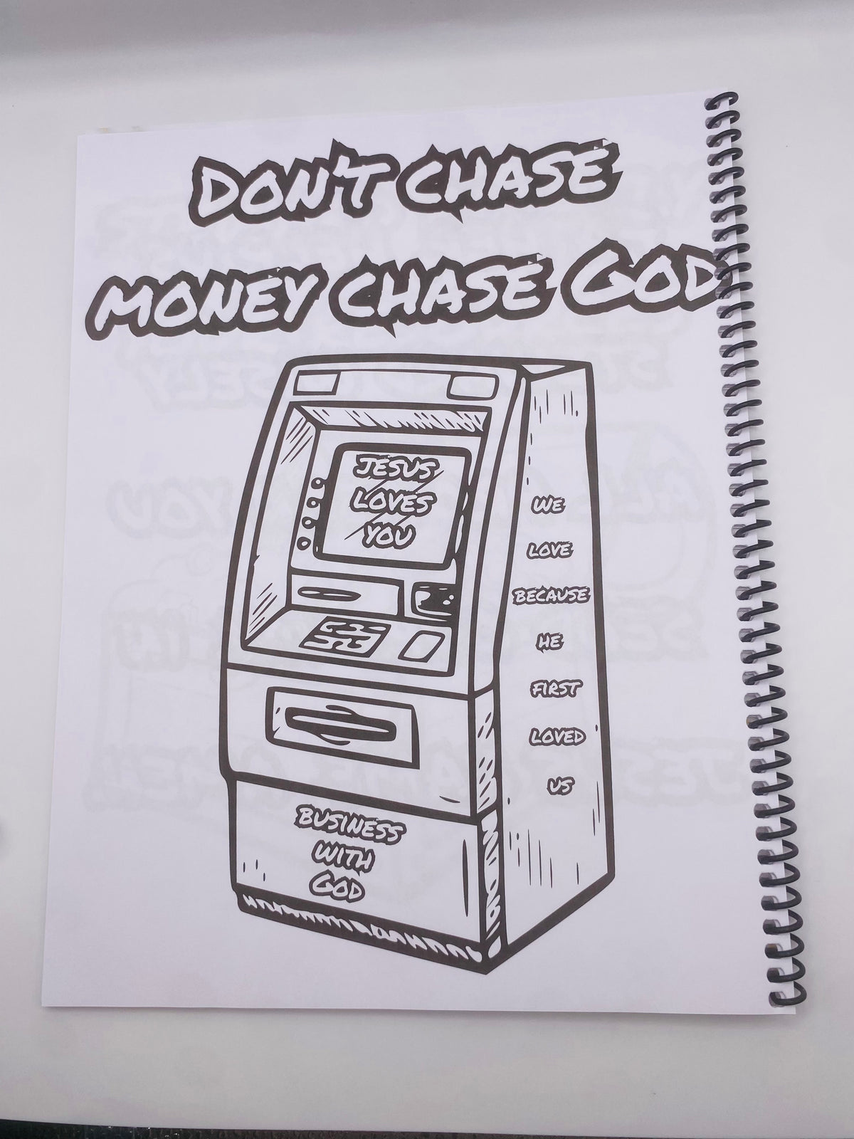 Pause Your Business And Reconnect With God- Coloring Book