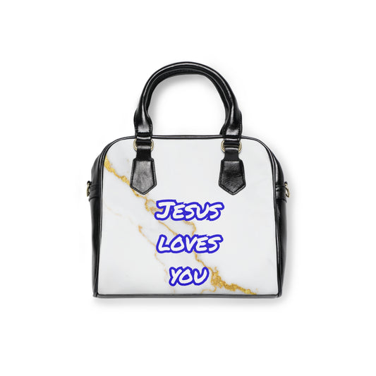 Jesus Handbag- Royal Blue
