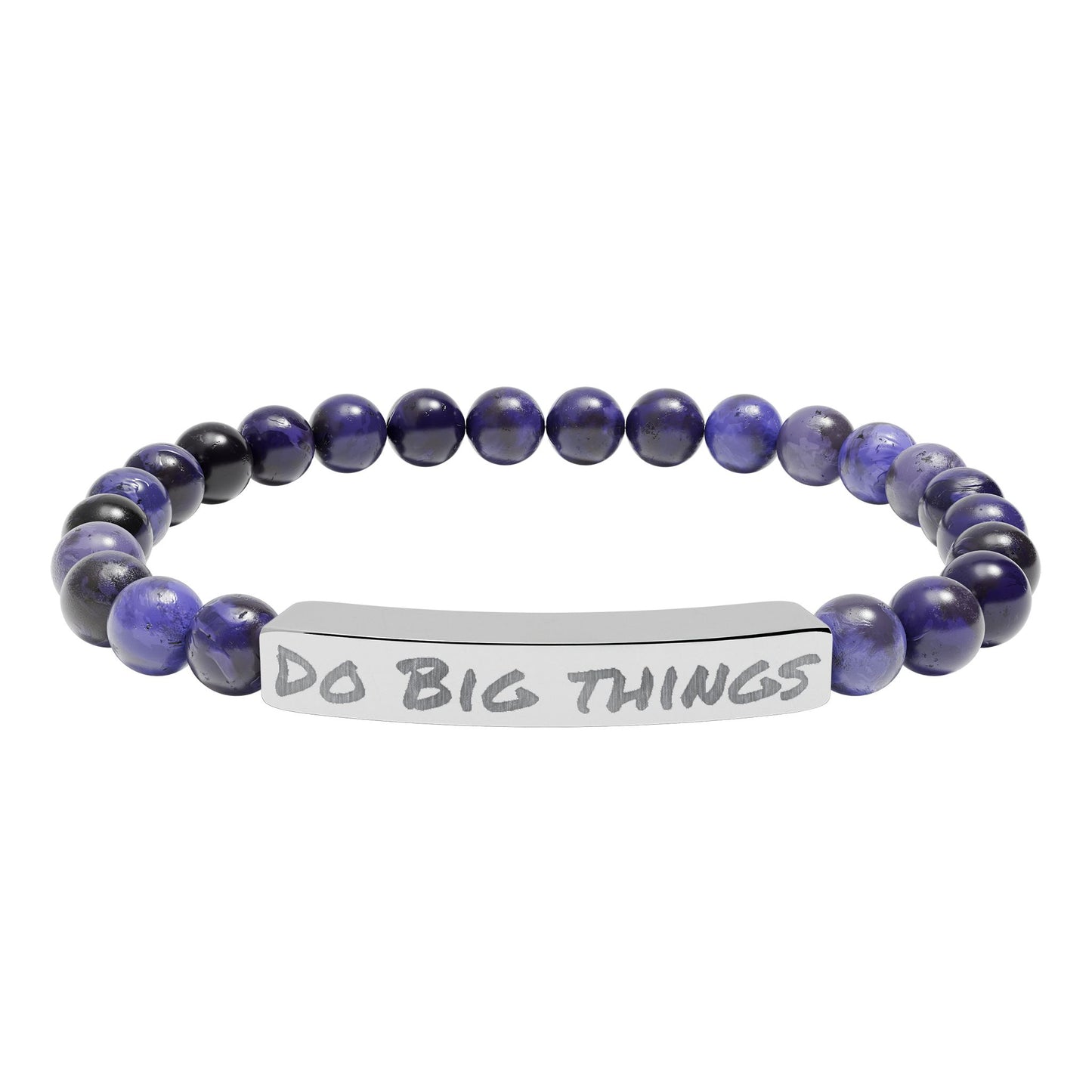 Natural Stone Bracelet- Do Big Things