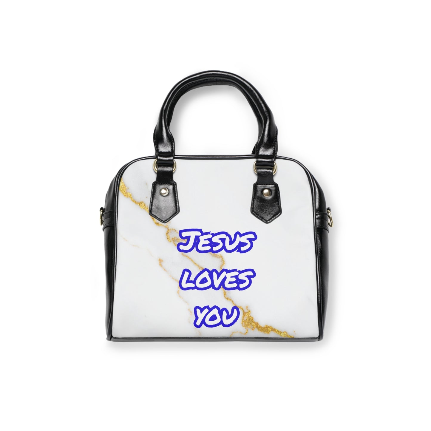 Jesus Handbag- Royal Blue