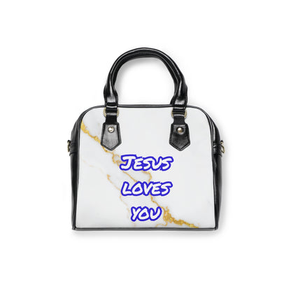 Jesus Handbag- Royal Blue