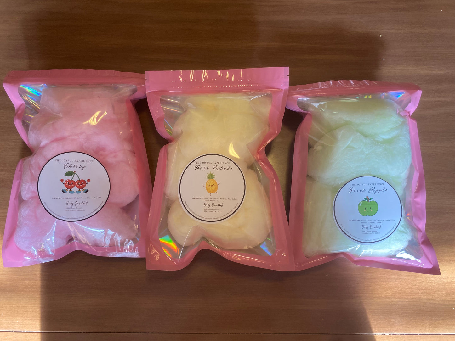 Cotton Candy Party Favors
