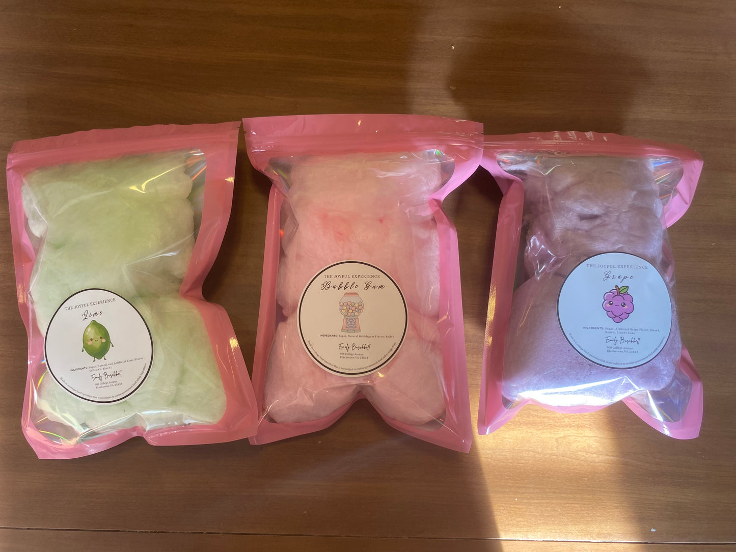 Cotton Candy Party Favors