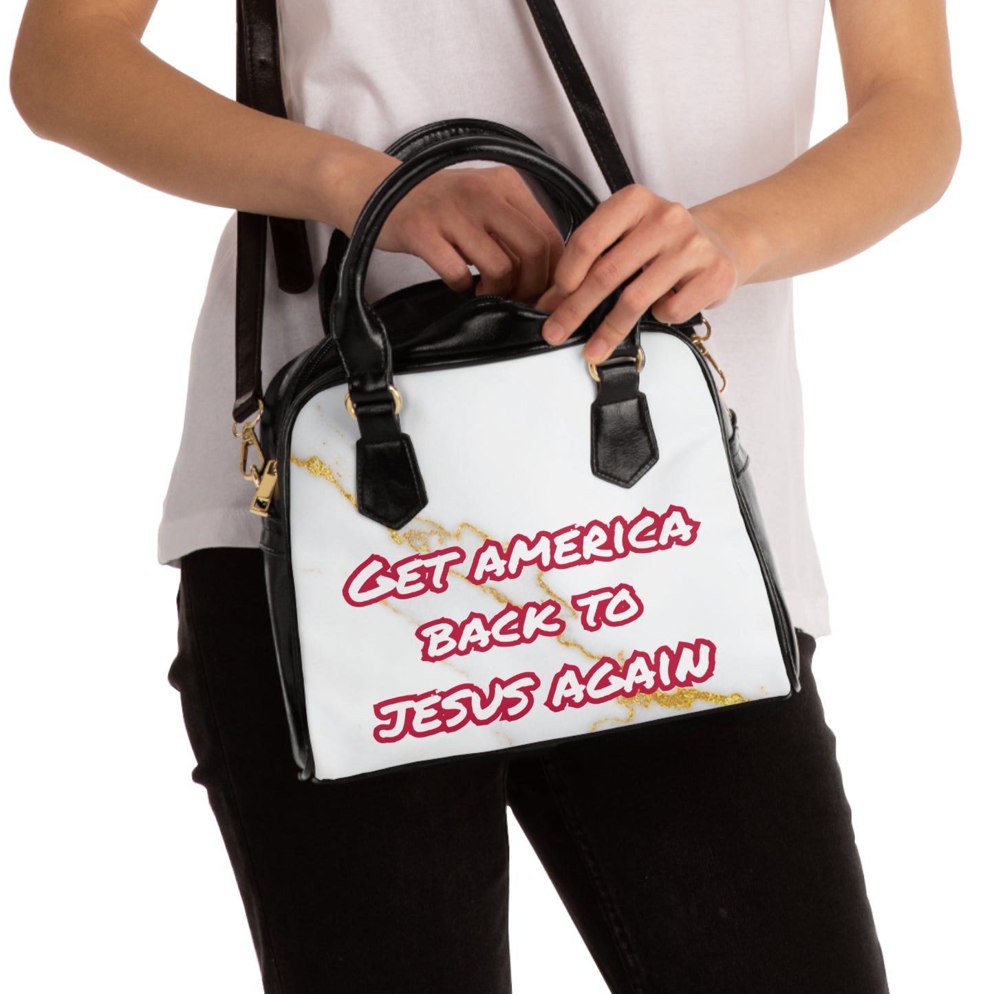 GABTJA Handbag- Crimson