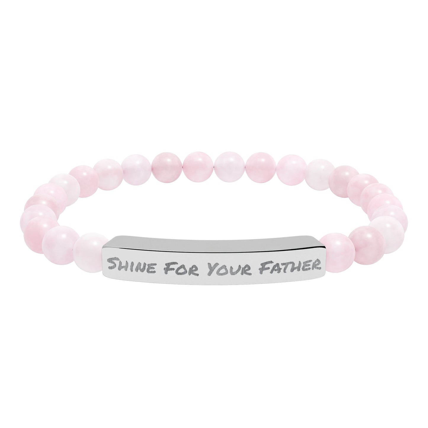 Natural Stone Bracelet- Shine For Your Father