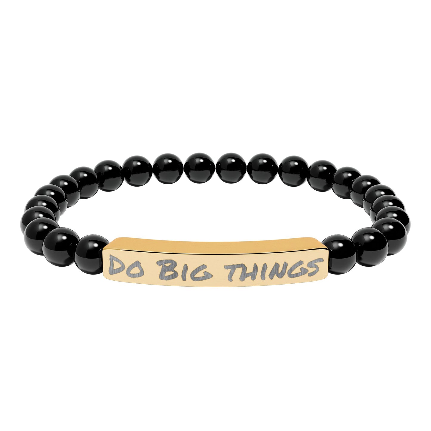 Natural Stone Bracelet- Do Big Things