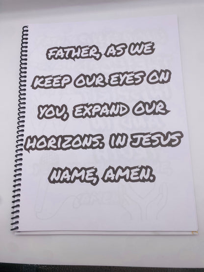 Pause Your Business And Reconnect With God- Coloring Book