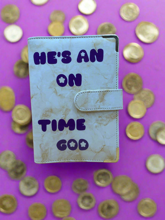 He's An On Time God Wallet