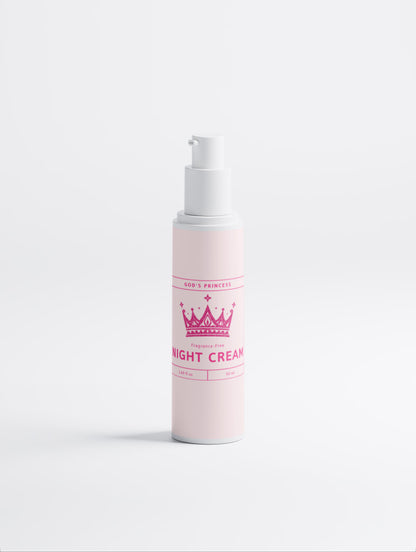 Sensitive Skin Overnight Cream, Fragrance Free