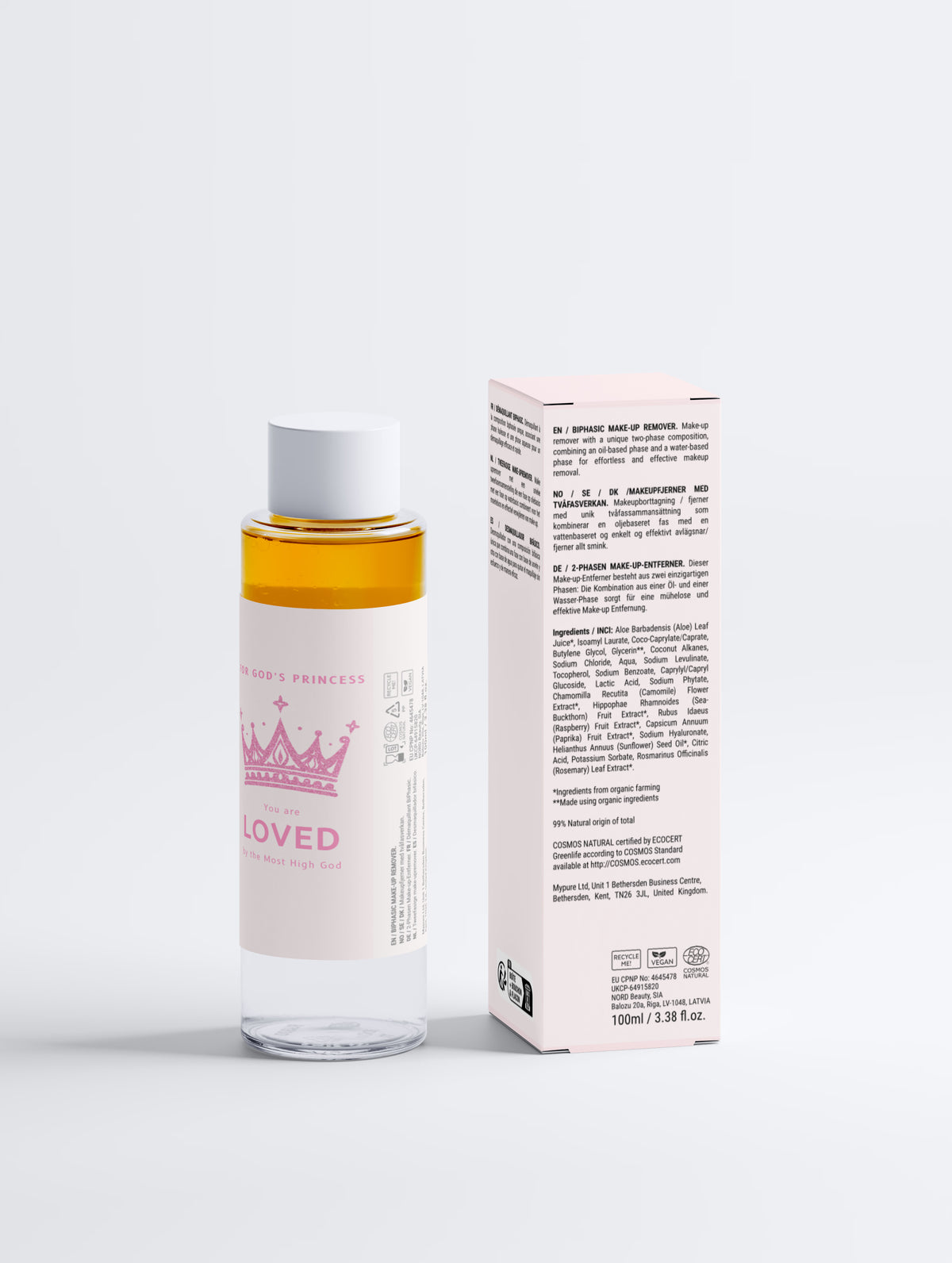 BiPhasic Makeup Remover, Fragrance Free