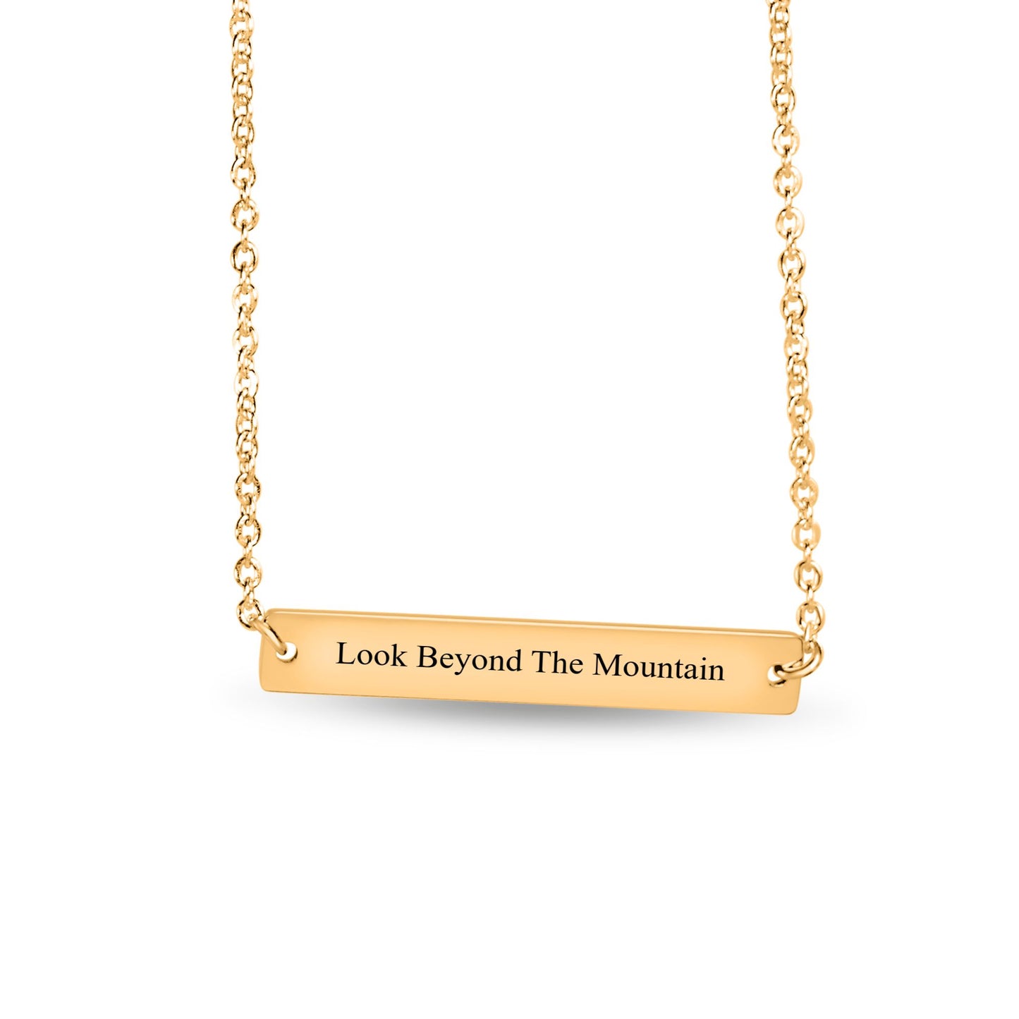 Look Beyond The Mountain Necklace