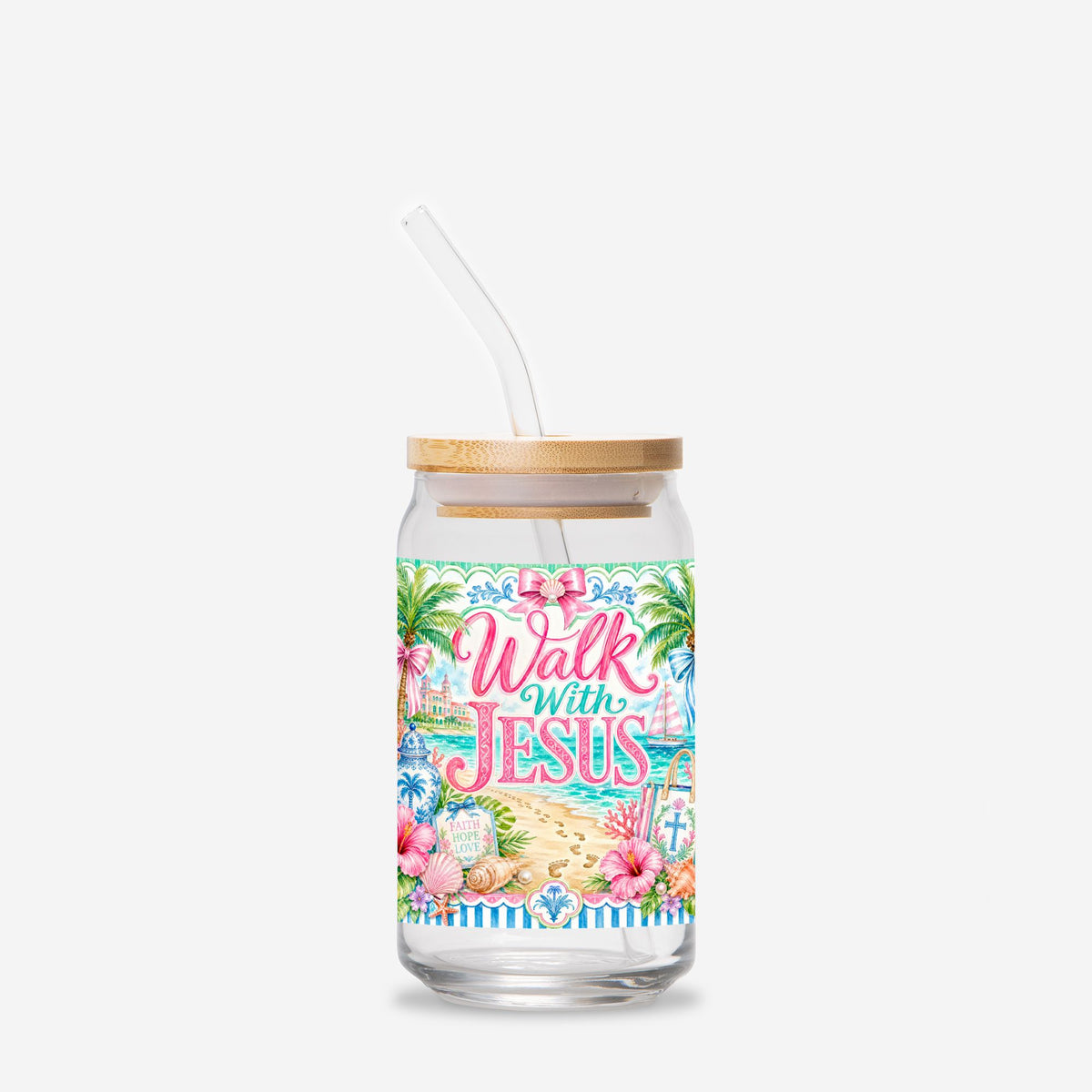 Iced Coffee Glass