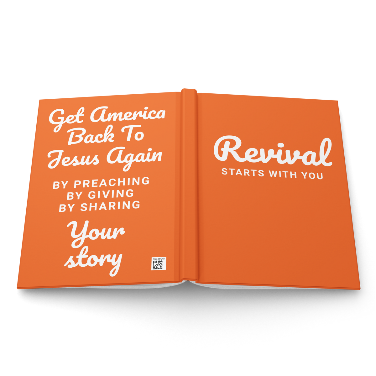 GABTJA Journal Hardcover- Orange