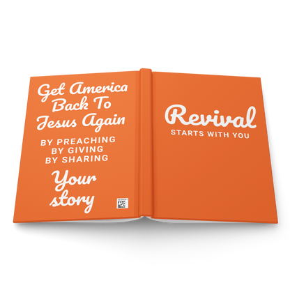 GABTJA Journal Hardcover- Orange