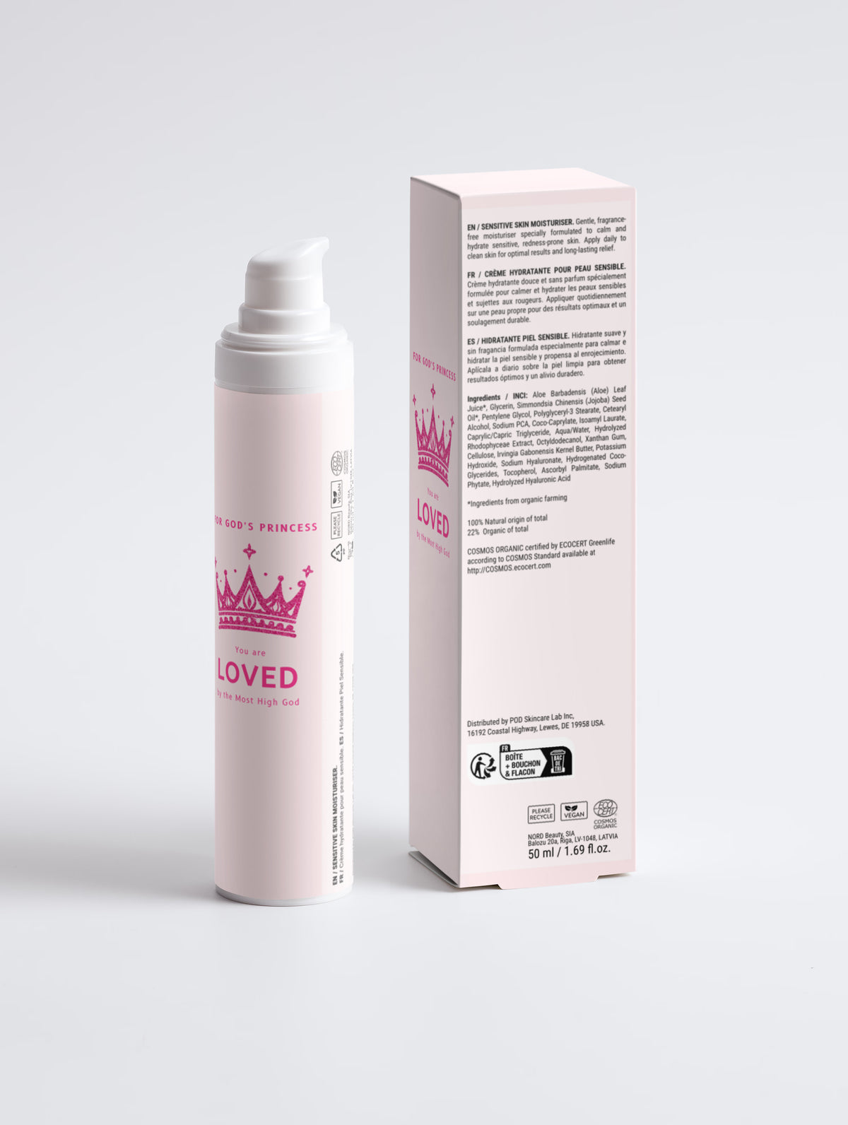 Sensitive Skin Moisturizer, Fragrance Free