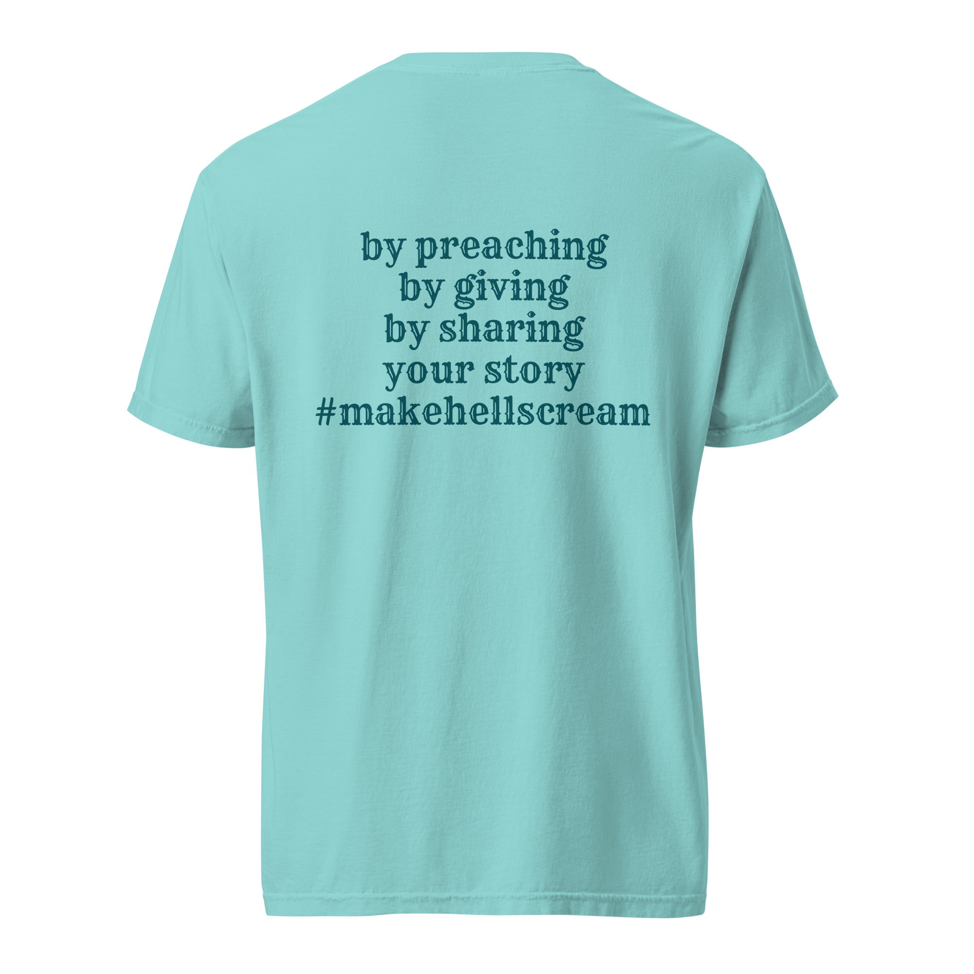 GABTJA Tee- Teal – Jesus+Emily