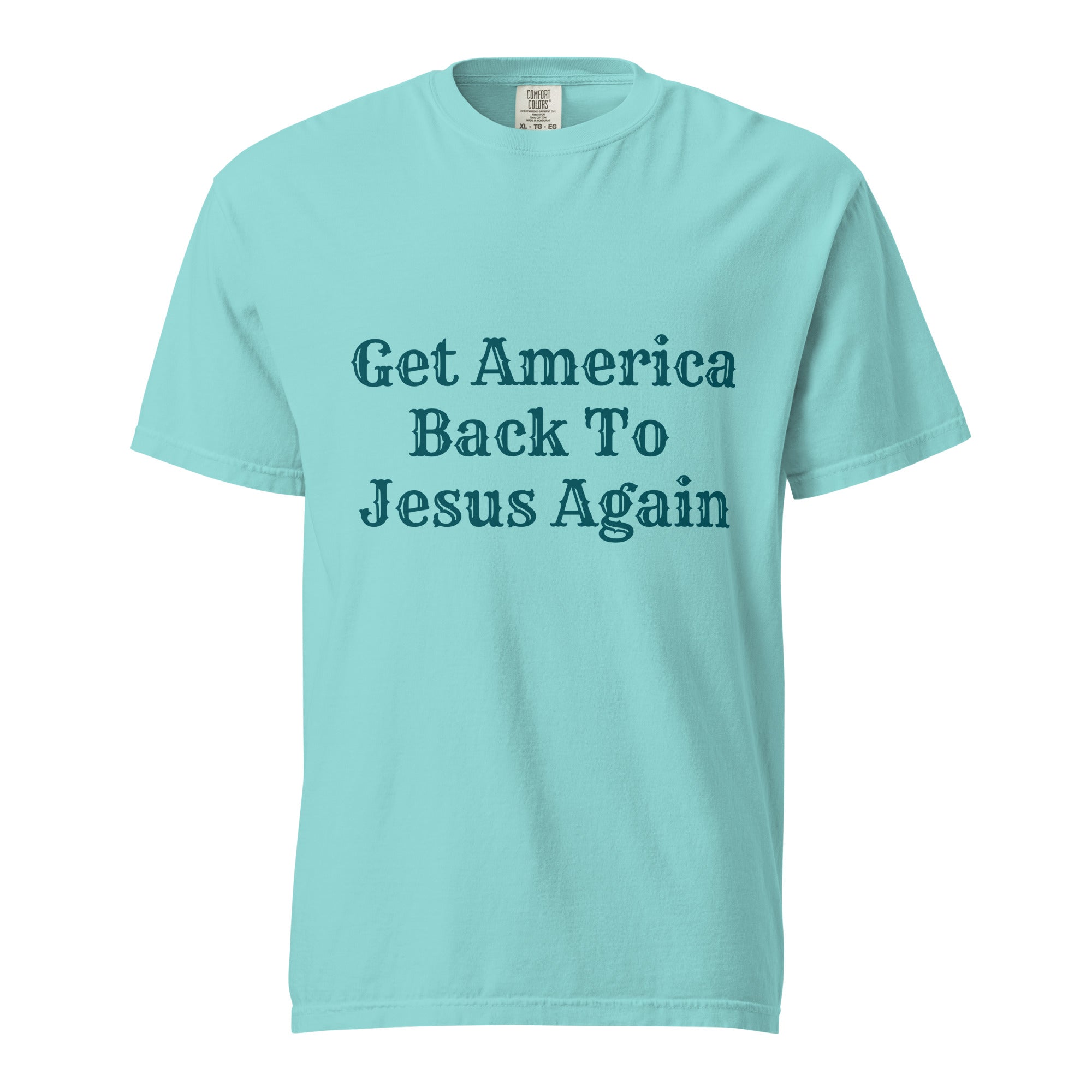 GABTJA Tee- Teal – Jesus+Emily